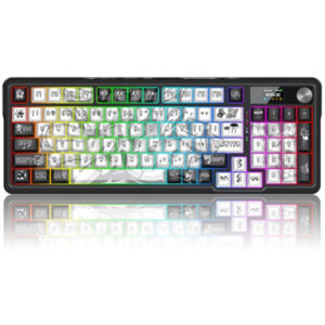 Tastatura Gaming Redragon Artemis Pro Anime RGB Black-White Yellow Switch Mecanica