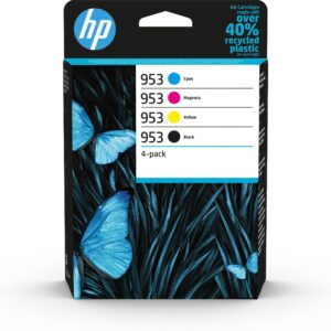 Combo-Pack Original HP CMYK, nr.953, pentru OfficeJet Pro 7720|7730|8210|8218|8720|8730, , (timbru verde 0.60 lei), "6ZC69AE"
