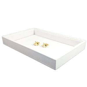 Tava Expunere Bijuterii Piele Ecologica Alba WZ2072