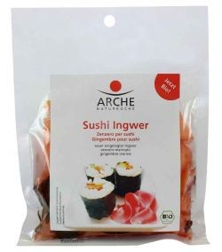 Ghimbir pentru sushi, bio, 105g Arche