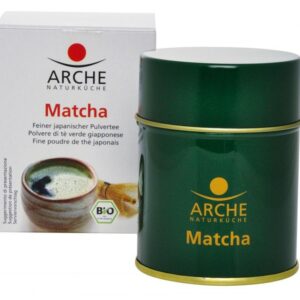 Matcha pulbere fina de ceai verde japonez bio, 30g Arche