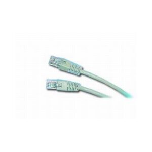 Cablu UTP Patch cord cat. 5E, conectori 2x 8P8C, lungime cablu: 10m, bulk, Alb, GEMBIRD (PP12-10M)