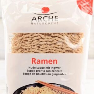 Ramen supa bio de taitei cu ghimbir, 108g Arche