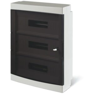 Tablou PT 54M, Scame 673.5054B, IP40 montare aparenta, 54 module 434x550x140mm ALB