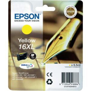 Cartus cerneala  Original Epson Yellow 16XL  compatibil  WF2540 (C13T16344010)