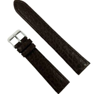 Curea Ceas Piele Naturala Maro Inchis 20 mm WZ2164