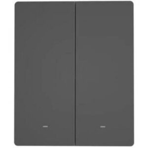Intrerupator smart dublu WiFi Sonoff M5-2C-86, 2.4 GHz, bluetooth, mecanic 6920075777109