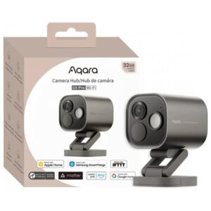 Camera inteligenta Aqara Hub G5 PRO, WIFI, Gri cu Hub Zigbee incorporat 6975833357710