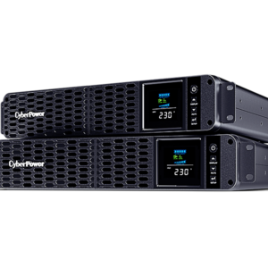 UPS CYBER POWER Line Int. cu Sinusoida Pura,rack 2U,1600VA/ 1000W AVR,8xIEC,LCD,2x 12V/9Ah,Backup 2-9min,incarc.8h,USB,RS232,RJ45,slot SNMP,GreenP,seria CP "CP1600EIPFCRM2U" (timbru verde 11 lei)