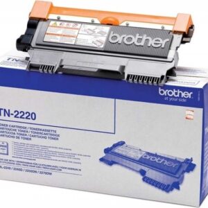 Toner Original pentru Brother Negru, compatibil FAX-2845/MFC-7360/7460/DCP-7060/7065/HL-2240/2250/2270, 2600pag (TN2220)