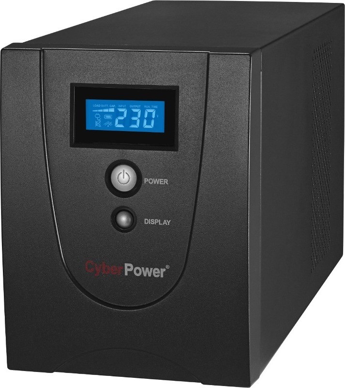 UPS CYBER POWER Value Soho series 1320W (2200VA) Line Interactive, AVR, LCD, USB, IEC (VALUE2200EILCD)