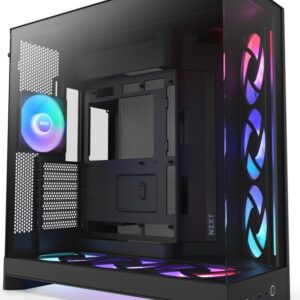 Carcasa NZXT H9 Flow RGB+, Black