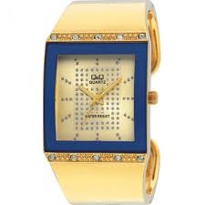 Ceas damă auriu Q&Q GP17-010Y