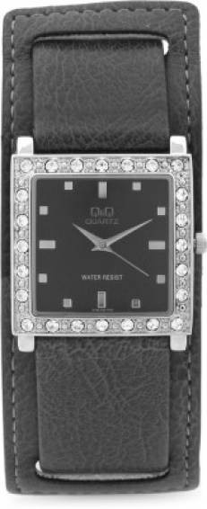 Ceas de Damă Q&Q Classic Q763J302Y – Eleganță Minimalistă în Negru Absolut