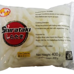 Shirataki taitei lati (Udon) din faina de konjac, 400g