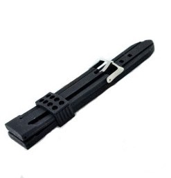 Curea neagră silicon - 28 mm - JD011228