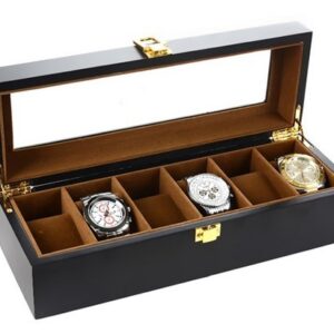 Casetă Colecționar „Tobacco Heritage” – 6 Locuri, Interior Brun Deschis (Model WZ2490)