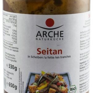 Seitan bio felii, 650g / 330g Arche Naturkuche