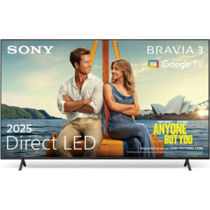 Televizor LED Sony Smart TV BRAVIA 3 43S35 Seria S3 108cm negru 4K UHD HDR