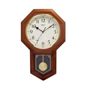 Ceas de perete cu pendulă RIKON RK-29 Dark Wood