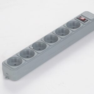 Priza cu protectie - prelungitor 6 prize, 3m, Gembird 'SPG6-B-10C'