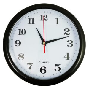 Ceas de prete cu ramă neagră