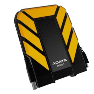 HDD Extern ADATA HD710 1TB, 2.5', USB 3.0, rezistent la apa si socuri, Black/Yellow (AHD710-1TU3-CYL)