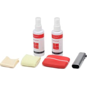 Kit curatare LCD 6-in-1 - 2 solutii curatare, 2 pensule, 2 servetel microfibra, Gembird 'CK-LCD-003'