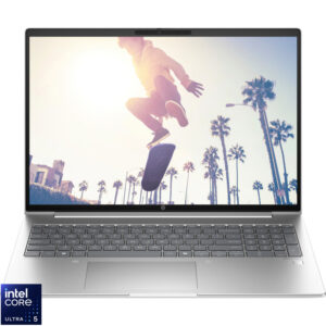 Laptop HP 16'' ProBook 460 G11, WUXGA IPS, Procesor Intel® Core™ Ultra 5 125U (12M Cache, up to 4.30 GHz), 8GB DDR5, 512GB SSD, Intel Graphics, Free DOS, Silver