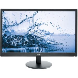 MONITOR AOC 24' LED, 1920x1080, mai putin de 1ms, 250cd/mp, vga+dvi+hdmi (E2460SH)