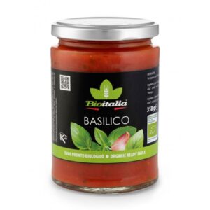 Sos Bio pentru Paste cu Busuioc 350g Bioitalia