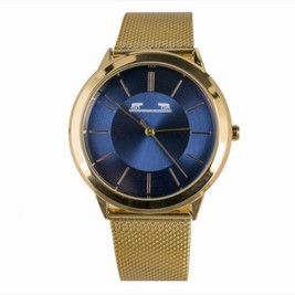 Ceas Damă Matteo Ferari Gold/Blue Clasic