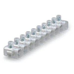 Clema pahar (morseta) 10mm transparenta Scame 812 378