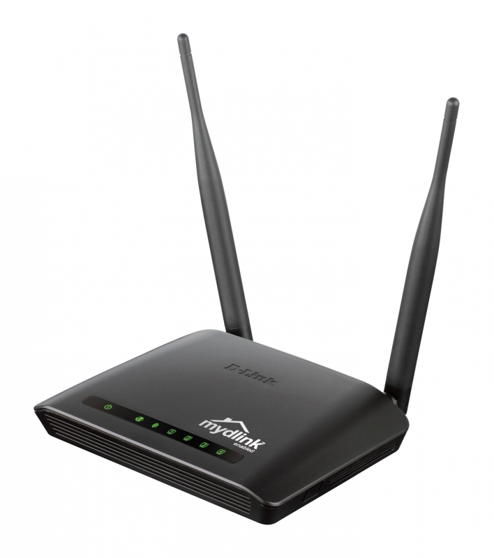 Router 4 port-uri wireless N300, Fast Ethernet, mydlink, D-Link (DIR-605L)