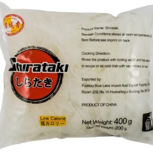 Shirataki Taitei lati (fini) din faina de konjac, 400g