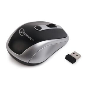 MOUSE GEMBIRD, PC sau NB, wireless, 2.4GHz, optic, 1600 dpi, butoane/scroll 6/1, , negru / gri, "MUSW-6B-02-BG" (timbru verde 0.18 lei)
