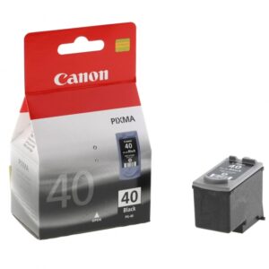 Cartus cerneala Original Canon PG-40 Negru, compatibil iP1600/iP2200/MP150/MP160/MP170/MP180/MP210/MP220, 16 ml (BS0615B001AA)