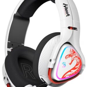 Casti Gaming A4Tech MR720 Naraka White