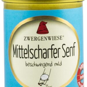 Mustar bio mediu iute, 160ml Zwergenwiese