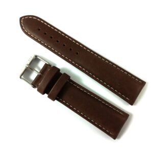 Curea Maro Piele Naturală - 22mm