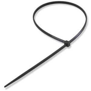 Set 100 bucati colier autoblocant ( fasete ) 7.5x365mm negru Scame 839.57370