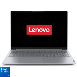 Laptop Lenovo 16'' ThinkBook 16 G8 IRL, WUXGA IPS, Procesor Intel® Core™ 7 240H (24M Cache, up to 5.20 GHz), 32GB DDR5, 1TB SSD, Intel Graphics, No OS, Arctic Grey