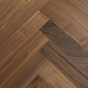 Parchet stratificat Nuc American Zermatt 1 lamela Alpine herringbone 600x120x14/3 mm HERALP-ZER010