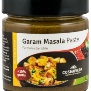 Pasta bio Garam Masala, 175g Cosmoveda