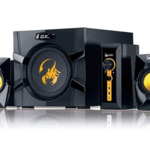 BOXE 2.1 GENIUS .'SW-G2.1 3000', RMS: 15Wx2 + 40Wx1, yellow & black, control box '31731016100' (include timbru verde 1 leu)