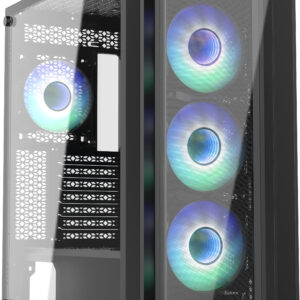 Carcasa ALPHAGEAR Purifier V2 glass ARGB black