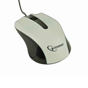 Mouse optic GEMBIRD, 1200dpi, USB, White (MUS-101-W)