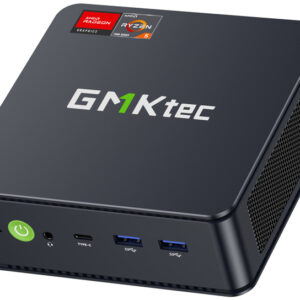 Mini PC GMKtec M6 Ultra, Procesor AMD Ryzen 5 7640HS 4.3GHz Phoenix, 32GB RAM, 1TB SSD, Radeon 760M, Windows 11 Pro