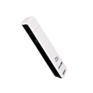 Adaptor Wireless USB 150Mb/s, antena integrata omnidirectionala, frecventa 2.4-2.4835GHz, standarde iEEE 802.11n/g/b, cu CD de instalare si manual, Alb, TP-LINK (TL-WN727N)