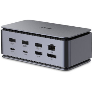LINDY DST-Pro USB4, USB-C Laptop Docking Station